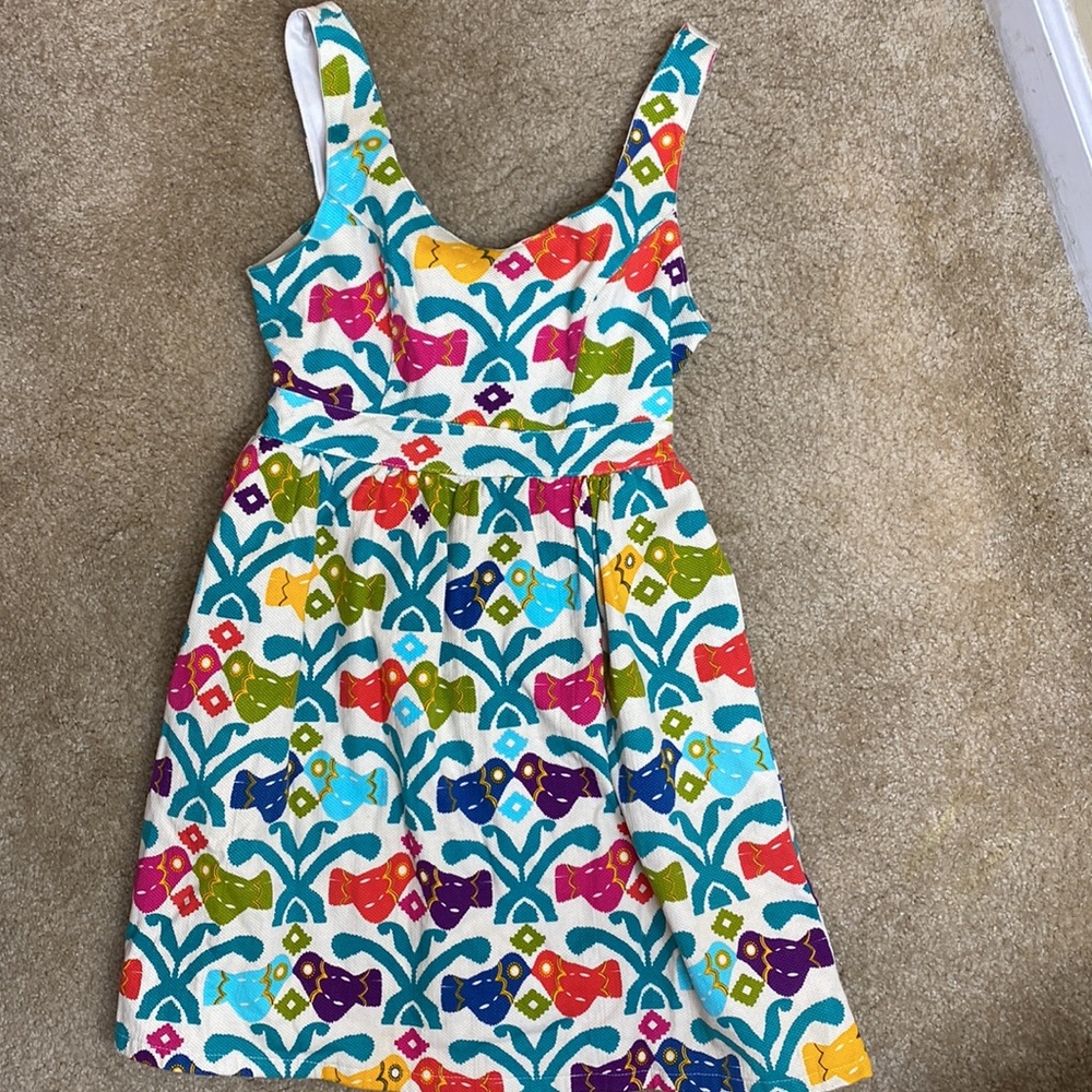 Judith March bird tie back dress - Picture 2 of 8